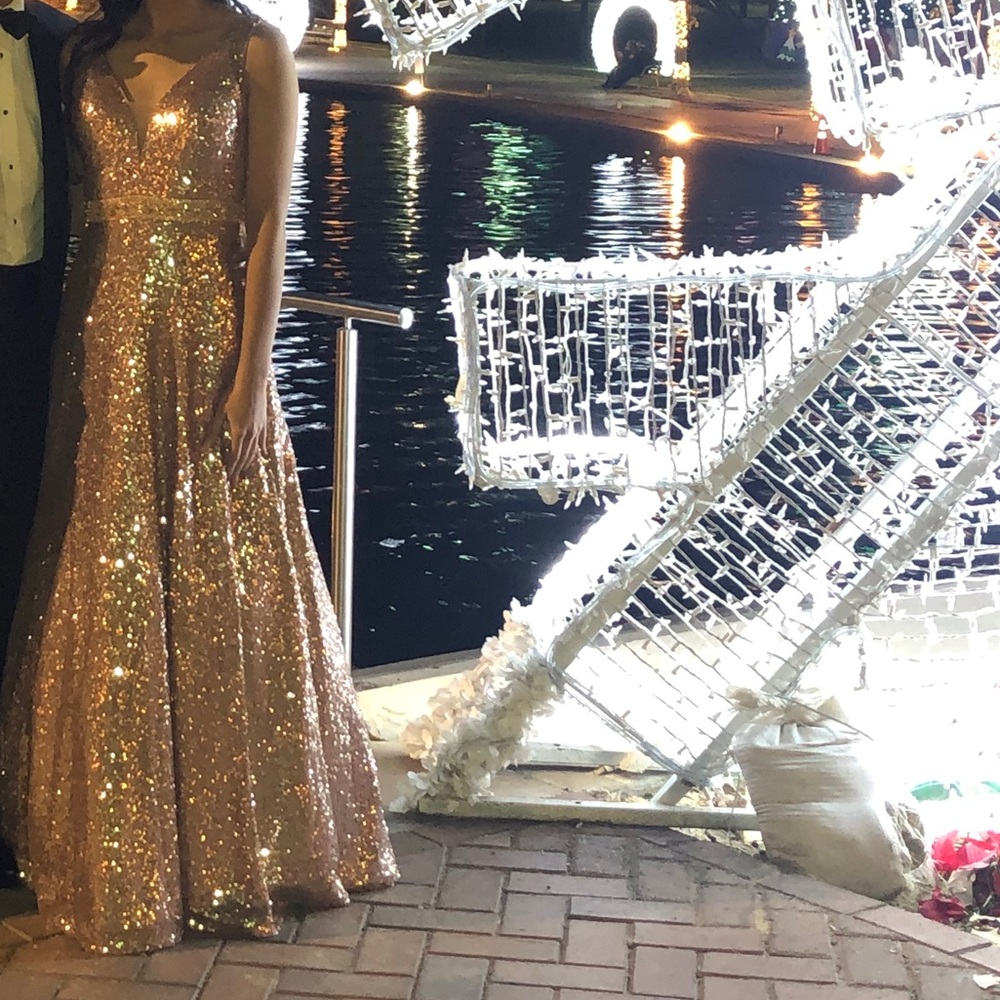 Evening formal dress